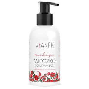 Rewitalizujące mleczko do demakijażu wyjątkowo delikatne - VIANEK