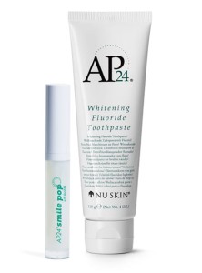 AP24 Bright Smile Duo - Zestaw pasta wybielająca + błyszczyk - NU SKIN