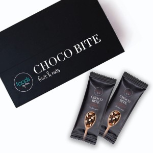 Batony Choco Bite Orzech laskowy & Czekolada x15 szt. - 100% naturalnych składników - Foods by Ann
