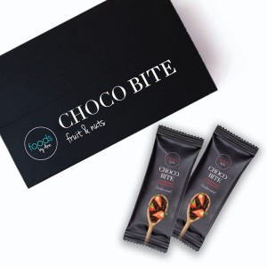 Batony Choco Bite Truskawka & Czekolada x15 szt. - 100% naturalnych składników - Foods by Ann