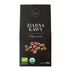 Ekologiczne ziarna kawy w czekoladzie - Niewinnie słodka przekąska! - Foods by Ann