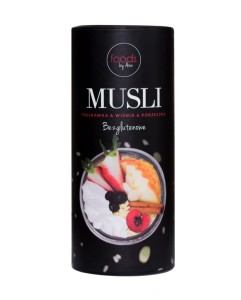Musli bezglutenowe Truskawka & Wiśnia & Porzeczka - Aż 336 g świeżych owoców! - Foods by Ann
