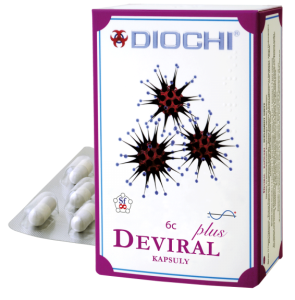 Deviral Plus 60 kaps. - Na odporność, przeciw bakteriom, pasożytom i wirusom - DIOCHI
