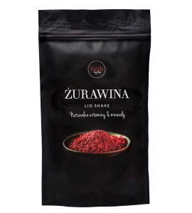 Żurawina LIO Shake - Doskonałe źródło błonnika - Foods by Ann
