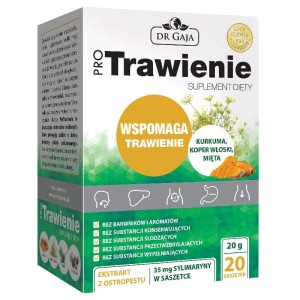 ProTrawienie 20 saszetek - Wspomaga pracę wątroby - Dr. Gaja