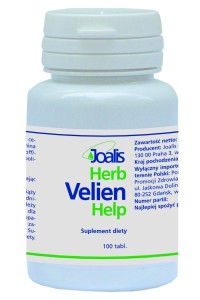 Herb Velien Help 100 tabl. - Korzystnie wpływa na śledzionę i żołądek - JOALIS