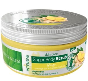 Cukrowy peeling ( scrub ) do ciała imbir 300g - NATURALIS 
