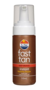 Samoopalacz w piance Fast Tan - Różne odcienie - LE TAN