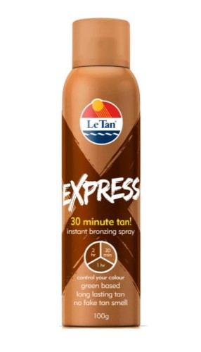 Samoopalacz Express Spray - Błyskawiczna opalenizna - LE TAN.jpg