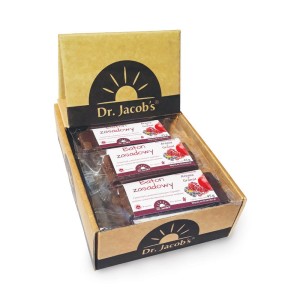 Baton Zasadowy opakowanie 20 sztuk - Proteiny, magnez, potas, cynk, witamina B12 - DR. JACOB'S