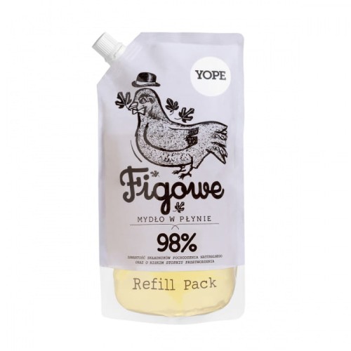 Mydło do rąk Refill Figa 500 ml - Wkład uzupełniający - YOPE.jpg