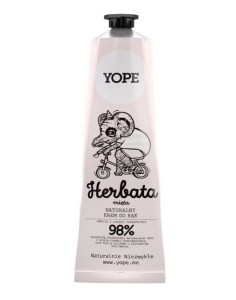 Krem do rąk Herbata i mięta 100 ml - Nawilża i łagodzi podrażnienia - YOPE