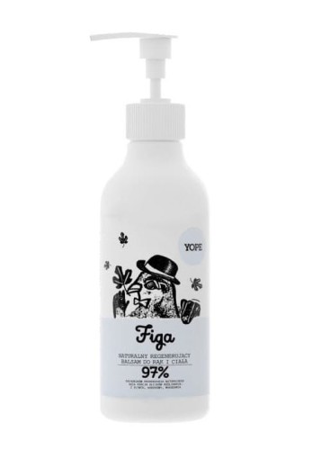 Balsam do rąk i ciała Figa 300 ml - Regeneruje i odżywia skórę -  YOPE.jpg