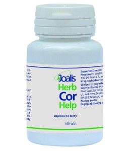 Herb Cor Help 100 tabl. - Korzystnie działa na serce - JOALIS