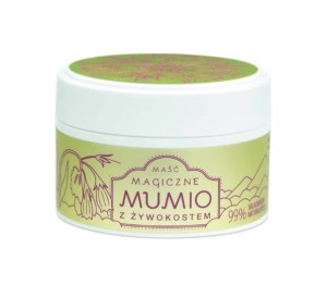 Maść ''Magiczne Mumio'' z żywokostem - Naturalne składniki - NAMI