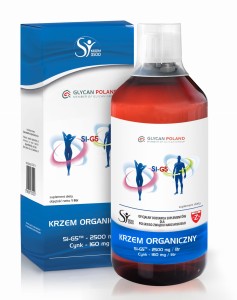 Krzem Organiczny Si-G5 ™ 1000 ml - Stężenie krzemu aż 2500 mg/l - Glycan Group