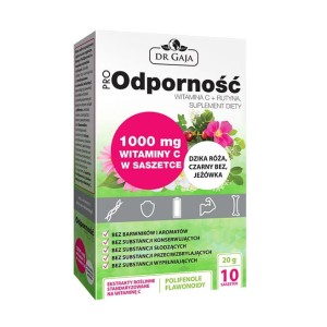 ProOdporność 10 saszetek - Witamina C 1000 mg + Rutyna - DR. GAJA