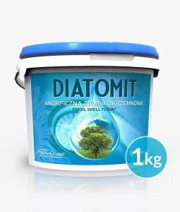 Diatomit (wiaderko 1 kg) - Amorficzna ziemia okrzemkowa - Fossil Shell Flour®