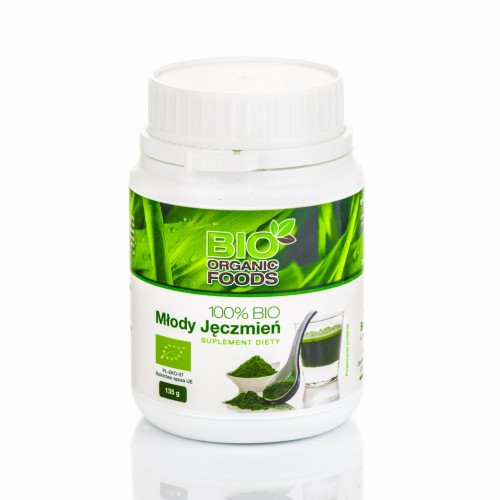  100% Bio Młody Jęczmień 135g 