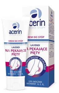 Krem do stóp na pękające pięty - Acerin Lavendi