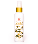 Olej z uczepu trójlistkowego 150ml - Do pielęgnacji skóry wrażliwej, skłonnej do alergii, z tendencją do występowania trądziku, podrażnień, zaczerwienień.