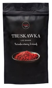 Truskawka LIO Shake 50g - Liofilizowana truskawka w proszku - Foods by Ann