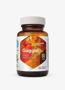 Guggul 60 kapsułek - na utrzymanie prawidłowego poziomu glukozy we krwi - HEPATICA 