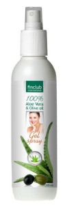 100% Aloe Vera & Olive oil gel spray