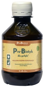 Pro-Biotyk dla gołębi 200 ml - mieszanka paszowa uzupełniająca na bazie żywych kultur matecznych - ProBiotics